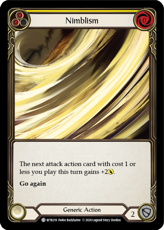 Nimblism (Yellow) [U-WTR219] Unlimited Normal