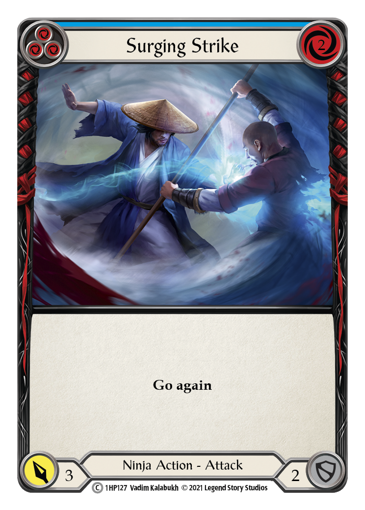 Surging Strike (Blue) [1HP127]