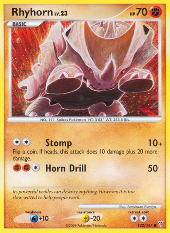 Rhyhorn (122/147) [Supreme Victors]