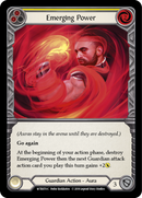 Emerging Power (Yellow) [WTR070-C] Alpha Print Rainbow Foil
