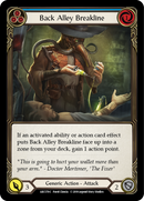 Back Alley Breakline (Blue) [ARC178-C] 1st Edition Rainbow Foil