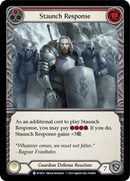Staunch Response (Red) [U-WTR051] Unlimited Rainbow Foil