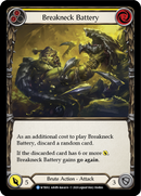Breakneck Battery (Yellow) [U-WTR012] Unlimited Rainbow Foil