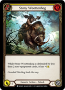 Stony Woottonhog (Yellow) [MON285-RF] 1st Edition Rainbow Foil