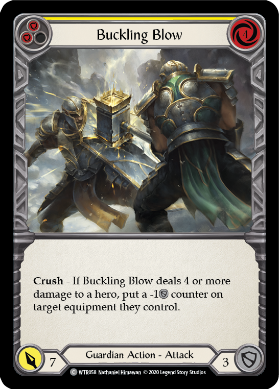 Buckling Blow (Yellow) [U-WTR058] Unlimited Normal