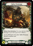 Alpha Rampage [U-WTR006] Unlimited Rainbow Foil