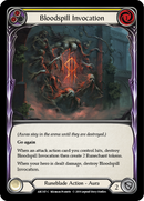 Bloodspill Invocation (Yellow) [ARC107-C] 1st Edition Rainbow Foil