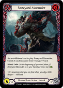 Boneyard Marauder (Blue) [U-MON137-RF] Unlimited Rainbow Foil