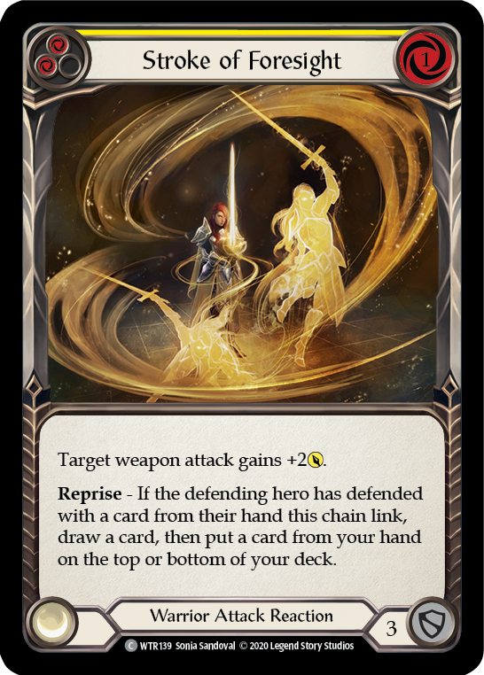 Stroke of Foresight (Yellow) [U-WTR139] Unlimited Normal