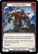 Unworldly Bellow (Red) [U-MON150-RF] Unlimited Rainbow Foil