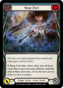 Sleep Dart (Blue) [U-CRU134-RF] Unlimited Rainbow Foil