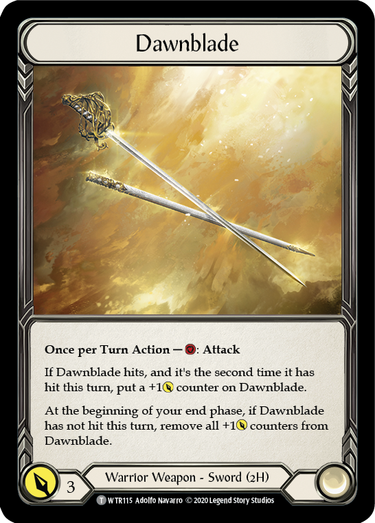 Bravo, Showstopper // Dawnblade [U-WTR038 // U-WTR115] Unlimited Normal