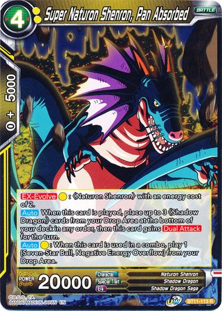 Super Naturon Shenron, Pan Absorbed [BT11-113]